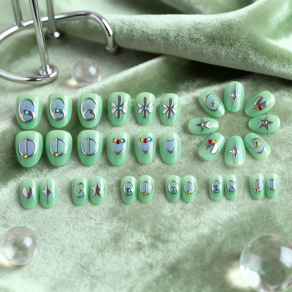 Artistic Embellished Nail Art Stornfield