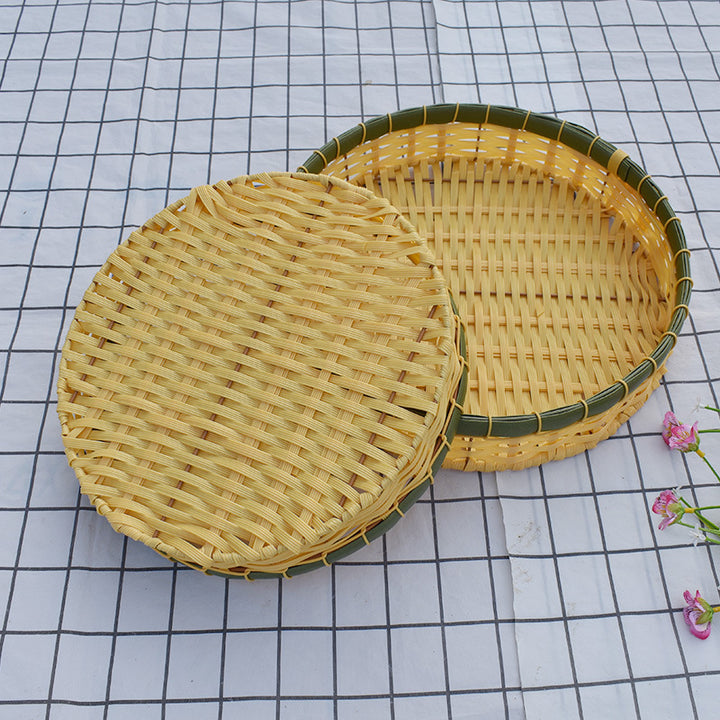 Handcrafted Woven Storage Tray Set Stornfield