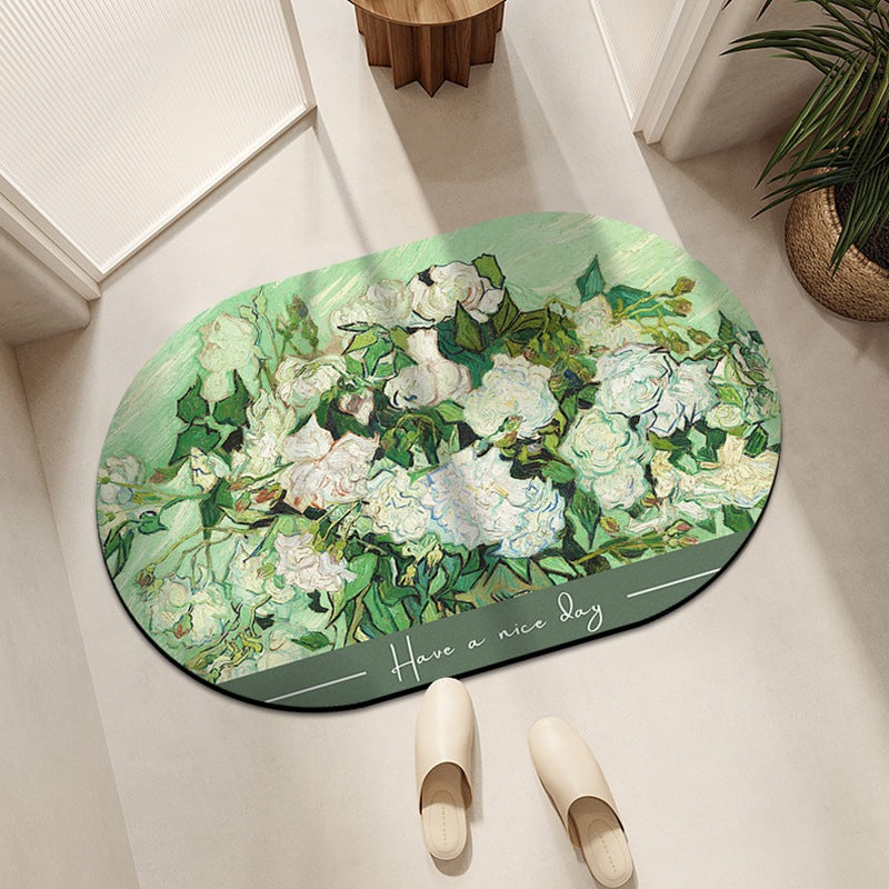 Playful Animal-Themed Bath Mat