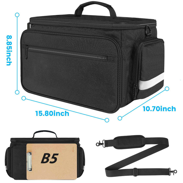 Unisex doctor's case with multiple compartments and organized storage Stornfield