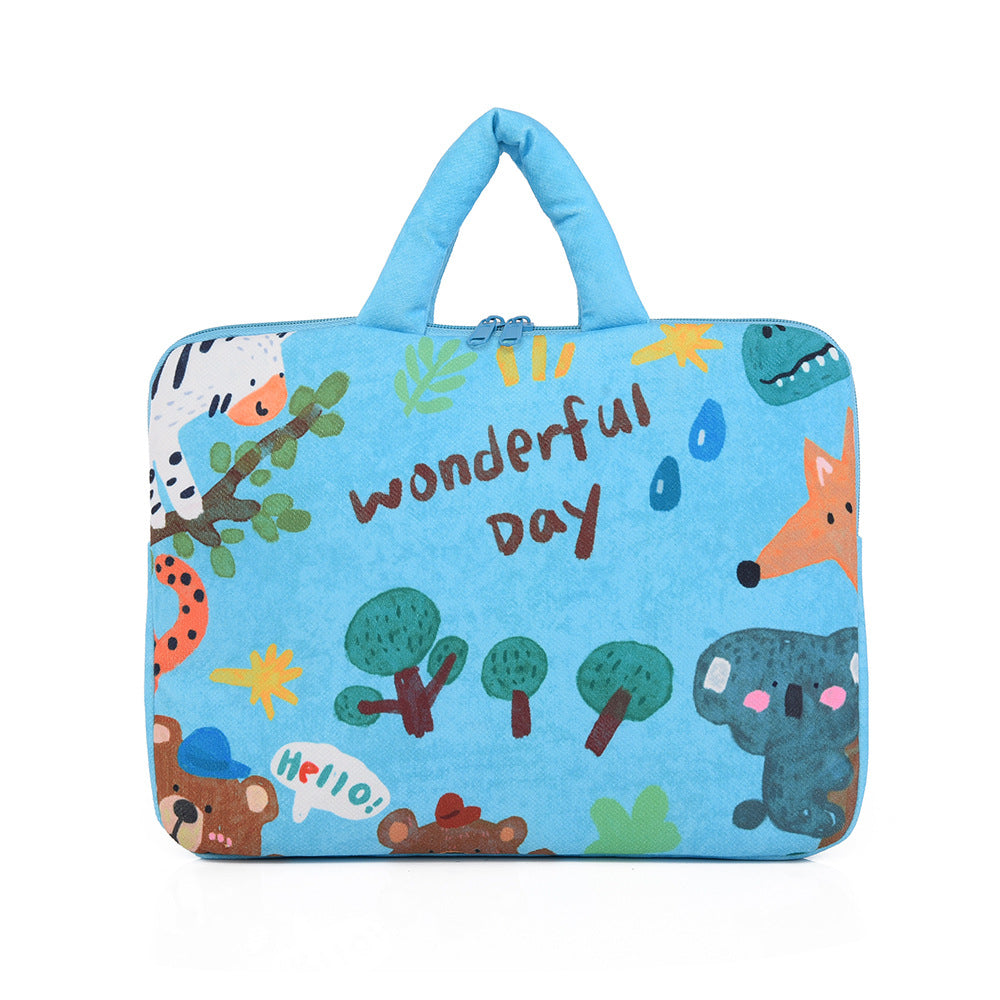 Stylish laptop cover with cute dog design Stornfield