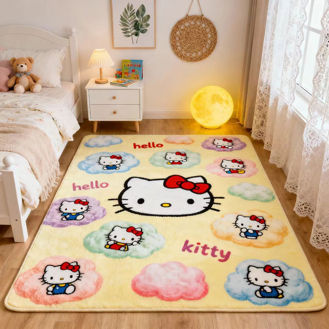 Hello Kitty-Themed Plush Floor Mat Stornfield