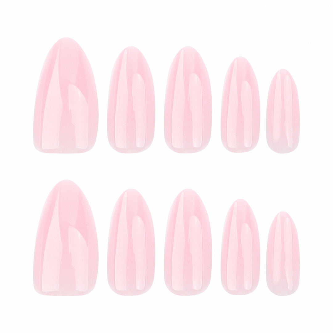 Artificial press-on nails with interchangeable designs Stornfield