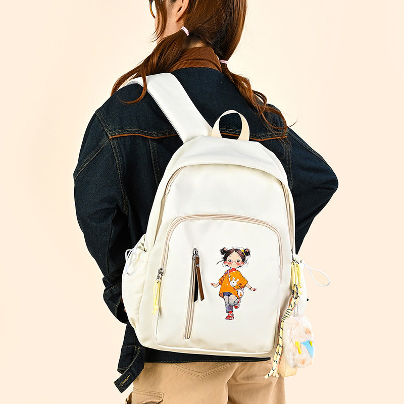 Backpack with Cute Cartoon Design Stornfield