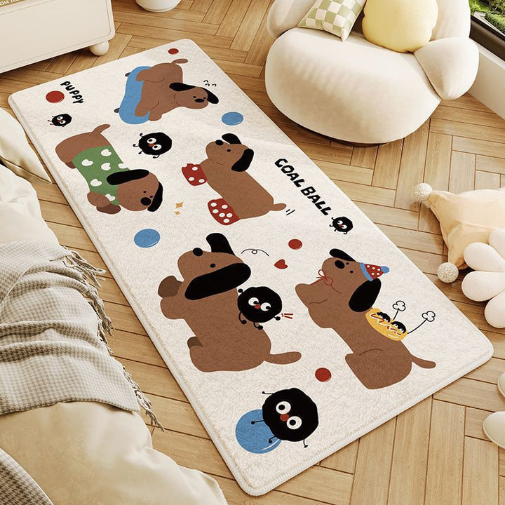 Cute Dog-Themed Area Rug