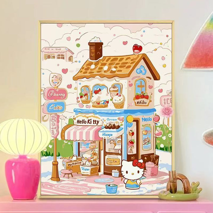 Cute Bakery-Themed Wall Art Print Stornfield