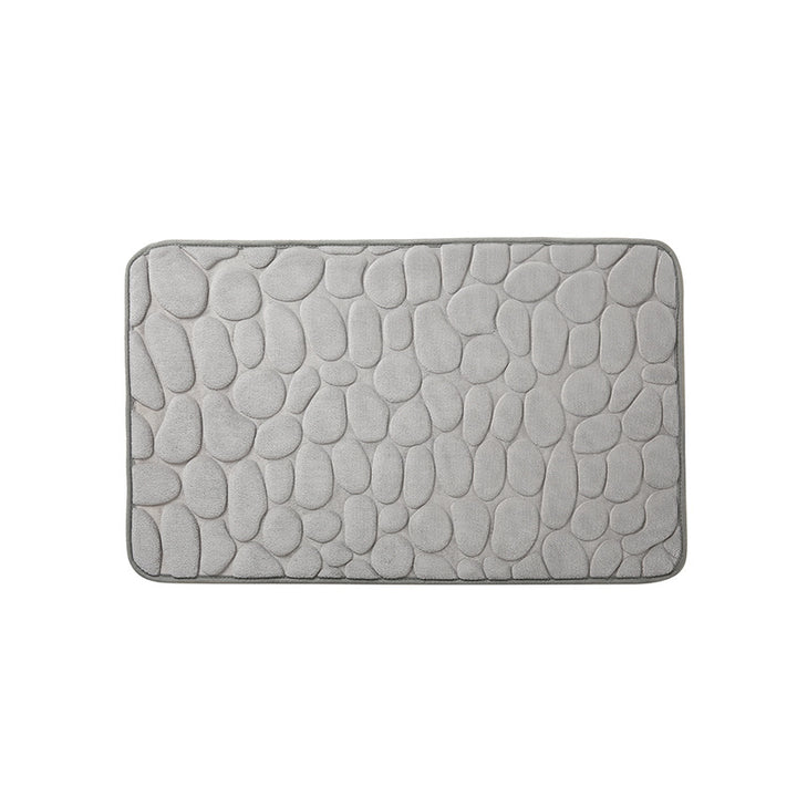 Textured Memory Foam Bath Mat Stornfield