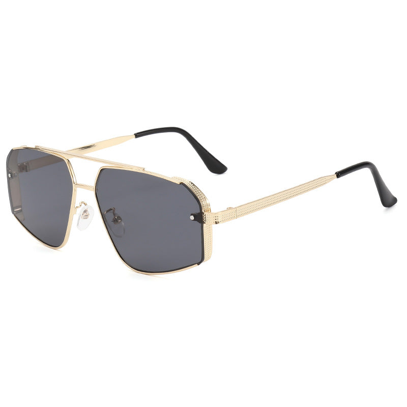 Oversized Geometric Frame Sunglasses Stornfield