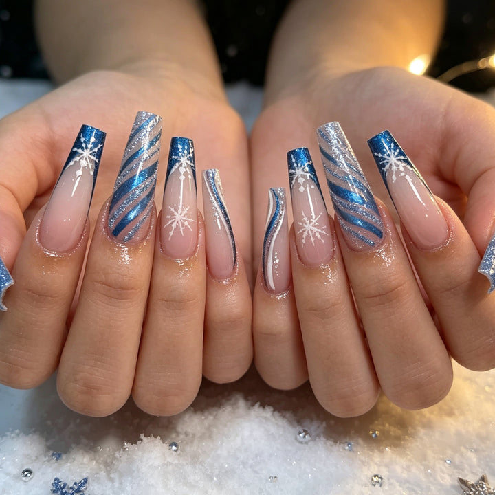 Winter Wonderland Nail Art Stornfield