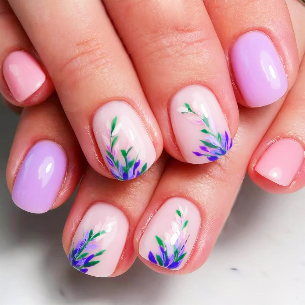 Botanical Floral Nail Art Set Stornfield