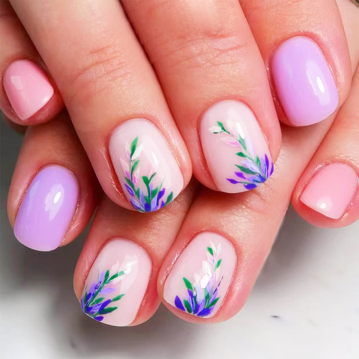 Botanical Floral Nail Art Set Stornfield