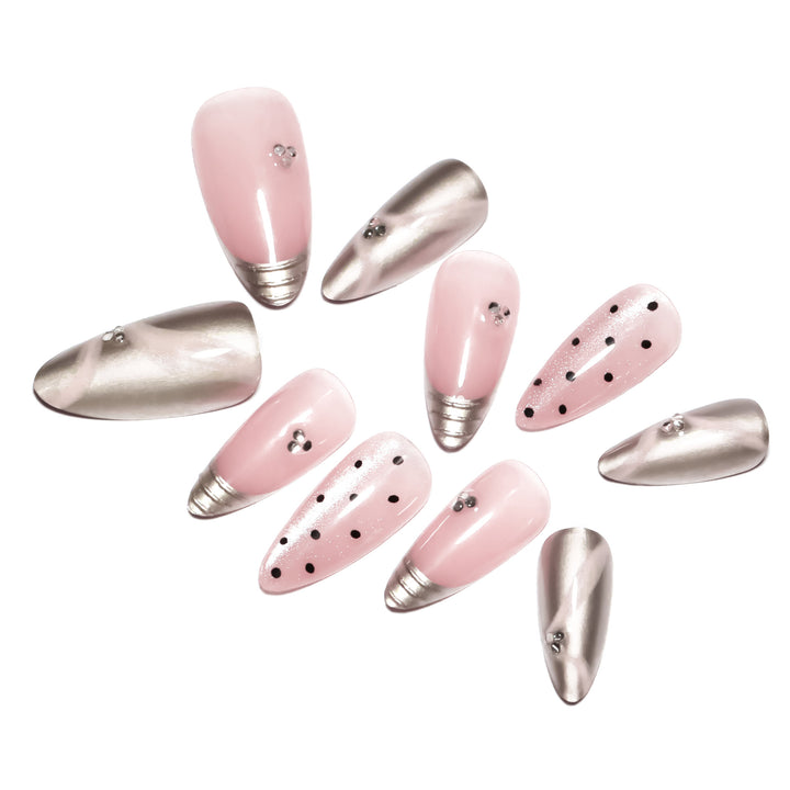 Artful Nail Extensions with Filigree Accents Stornfield