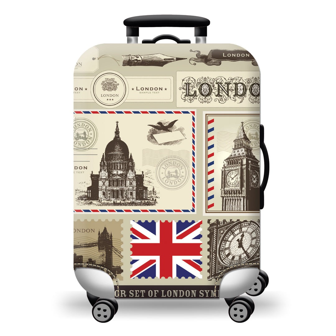 Hard Shell Luggage with Earth Design Stornfield