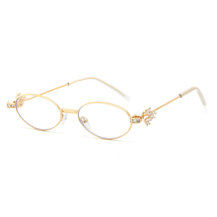 Women's Designer Sunglasses with elegant, mirrored frame and stylish embellishments Stornfield