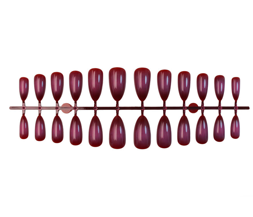 Artificial Nail Set with Versatile Designs and Luxurious Shine Stornfield