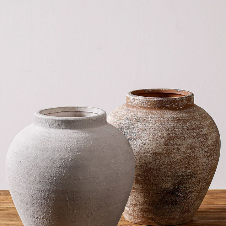 Handcrafted Terracotta Vase Stornfield