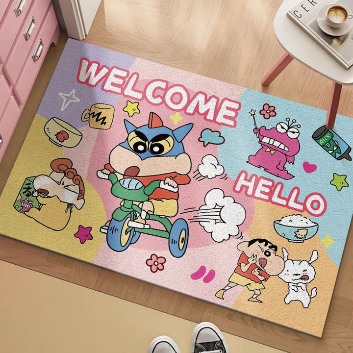 Fun Cartoon Welcome Mat
