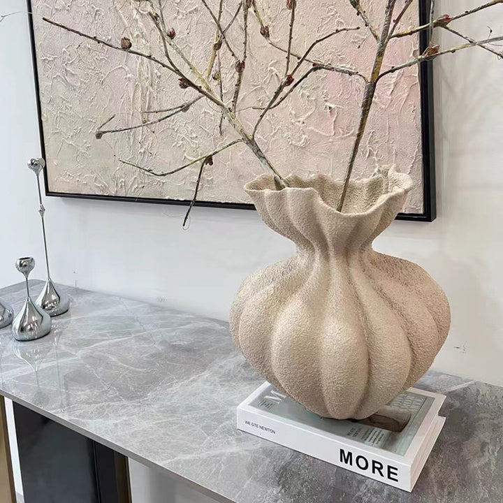 Elegant Floral Shaped Decorative Vase