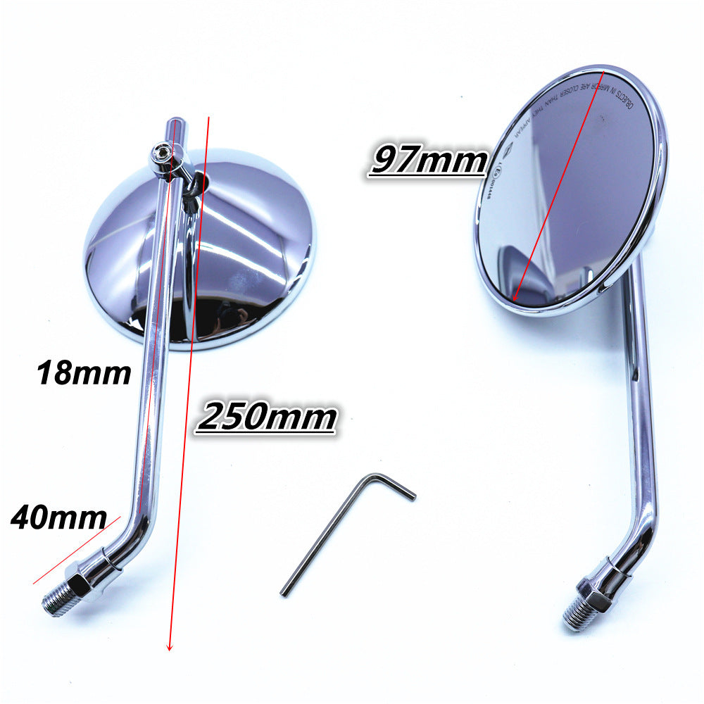 Motorcycle rearview mirror with adjustable design Stornfield