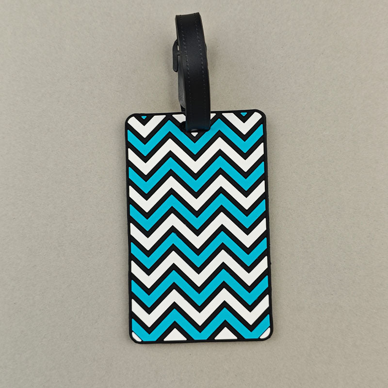 Unisex Chevron Pattern Travel Luggage Tag Stornfield