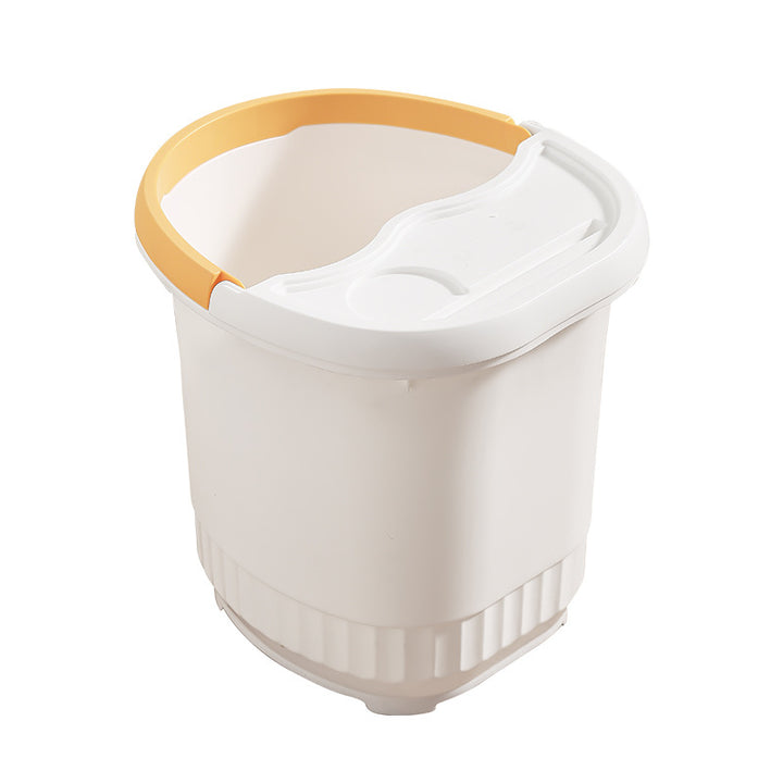 Women's practical and elegant storage bucket with ergonomic handle Stornfield