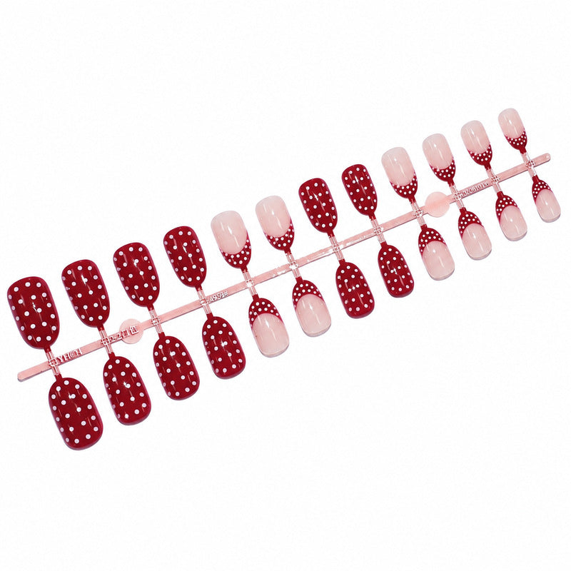 Elegant Press-On Fingernails with DIY Set Stornfield