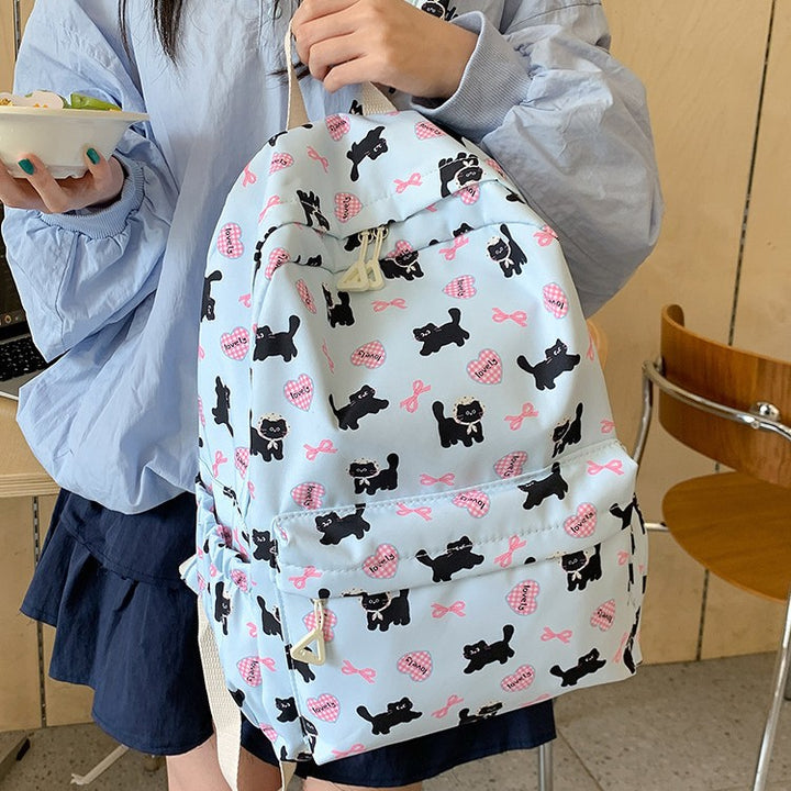 Playful backpack with cat design Stornfield