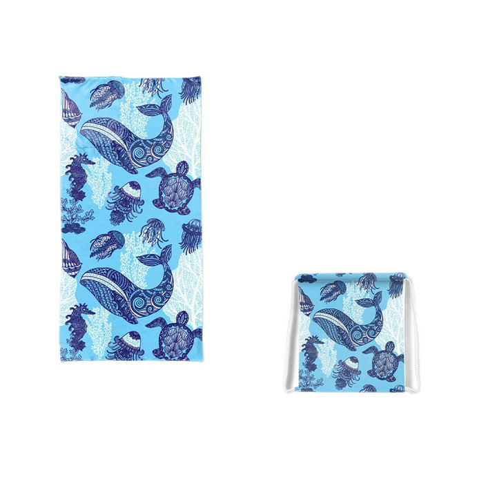Beach towel with exclusive sea turtle motif Stornfield