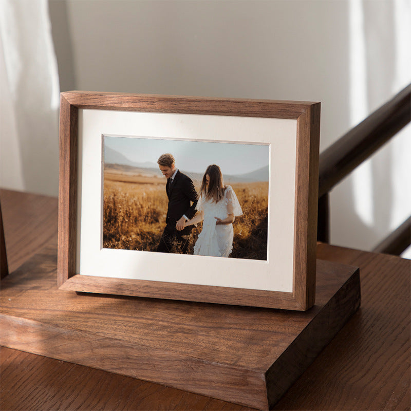 Premium Rustic Wooden Photo Frame