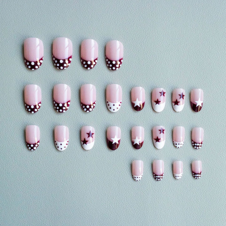 Artistic Star and Dot Nail Art Kit