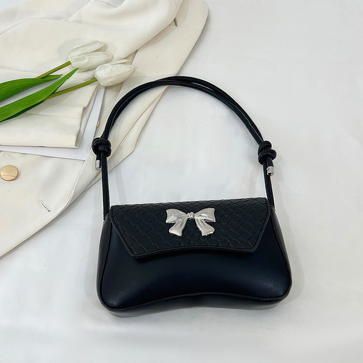 Chic Bow-Detail Handheld Clutch Bag Stornfield