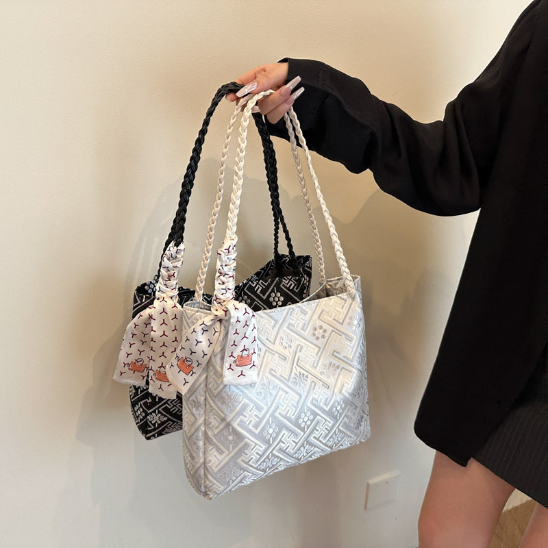 Elegant Patterned Tote Bag Stornfield