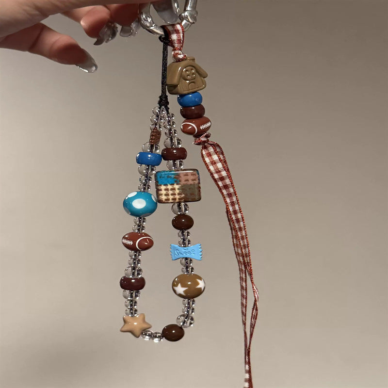 Themed Beaded Keychain Strap Stornfield