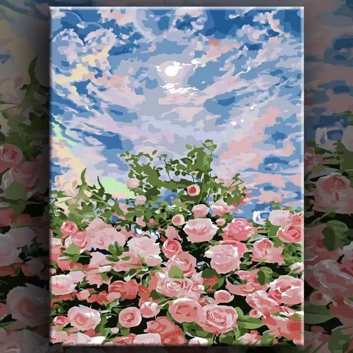 Floral Landscape Canvas Art Stornfield