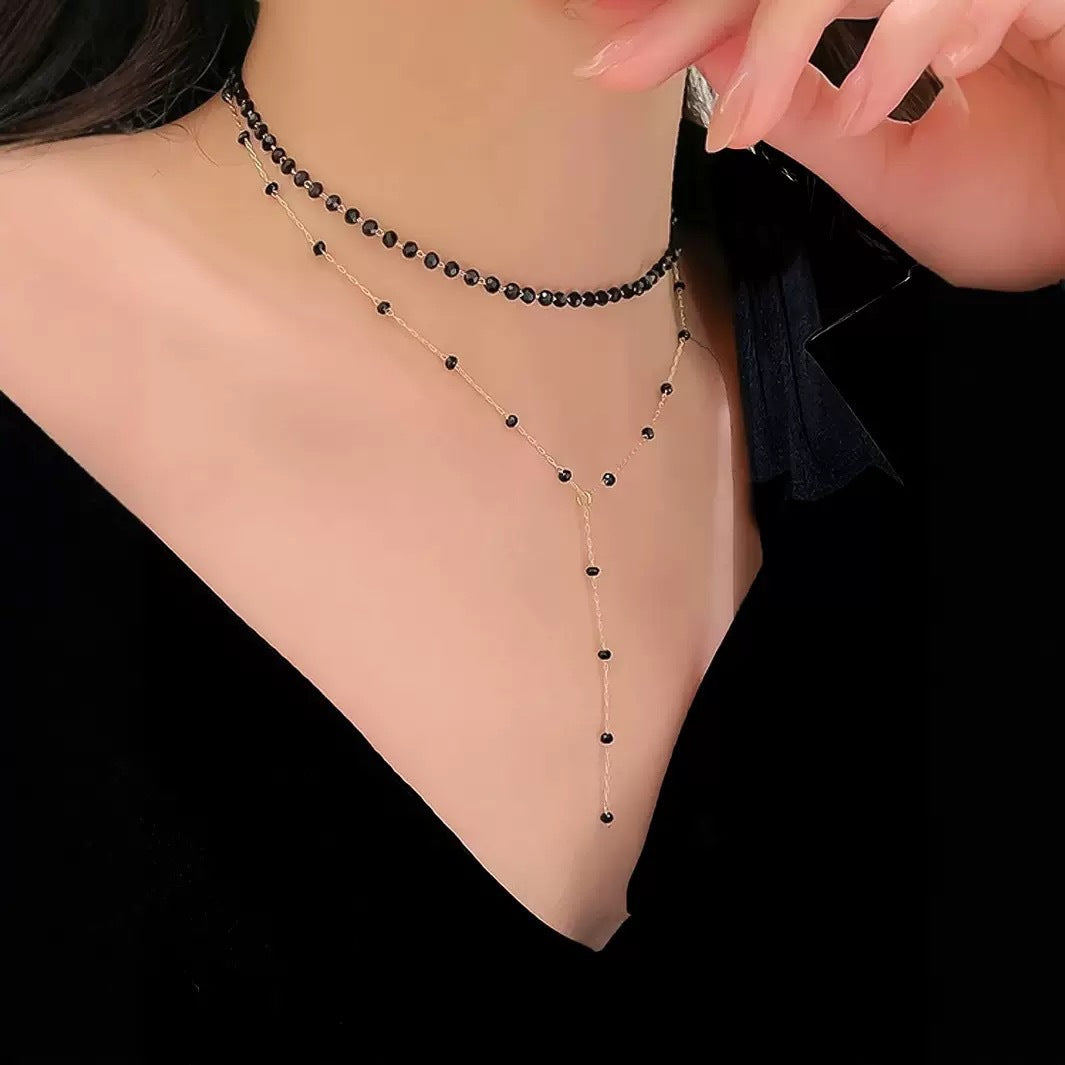 Chic Layered Choker and Pendant Necklace Stornfield