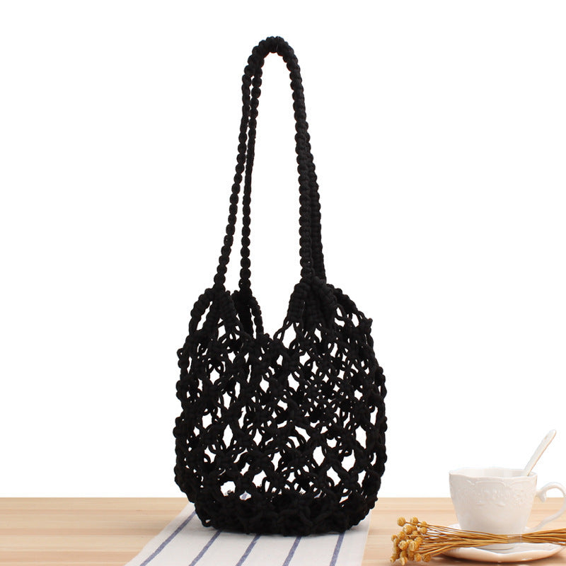 Trendy Macrame Beach Bag Stornfield