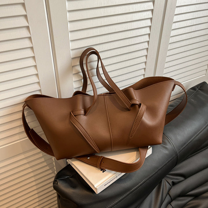 WoChic Minimalist Bow Tote Bag Stornfield