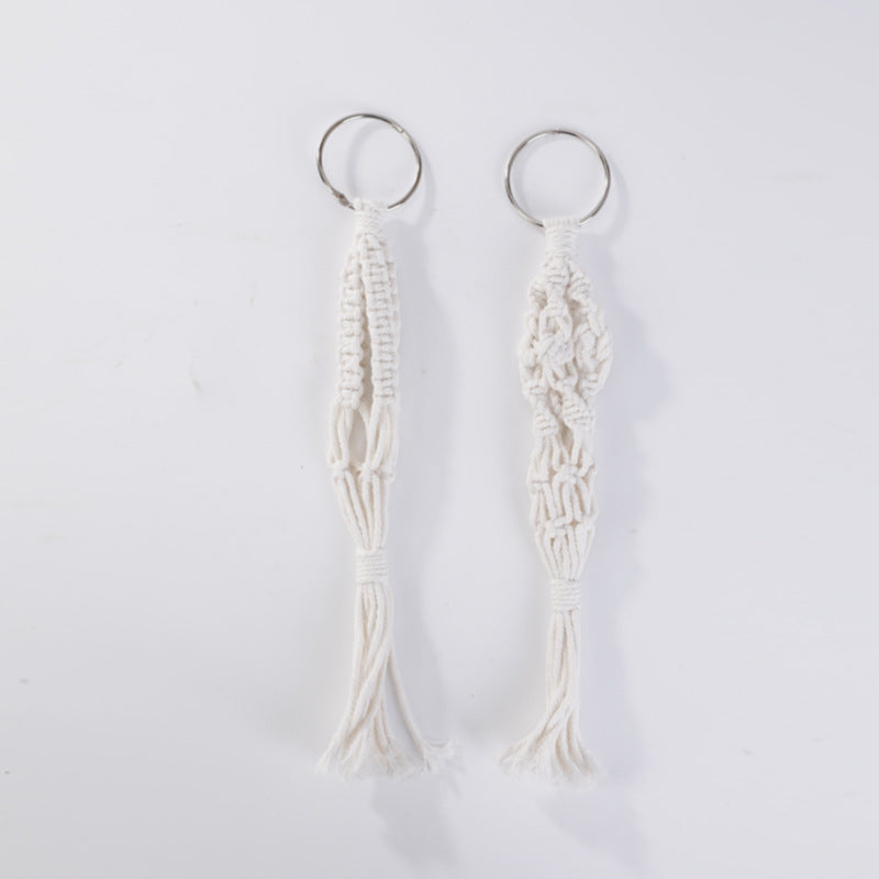 Key jewelry with macrame design Stornfield