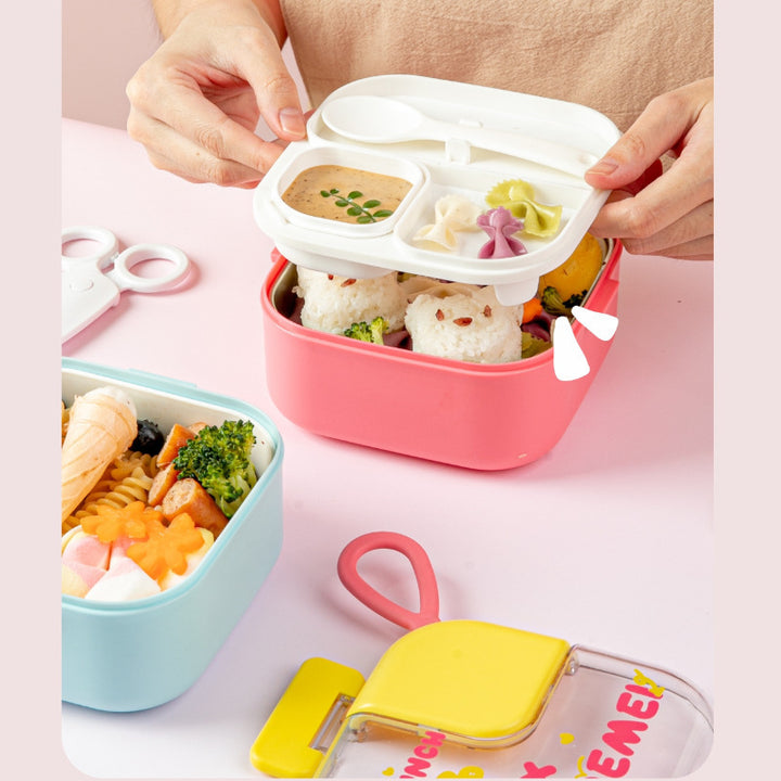 Multi-Compartment Eco-Friendly Snack Container