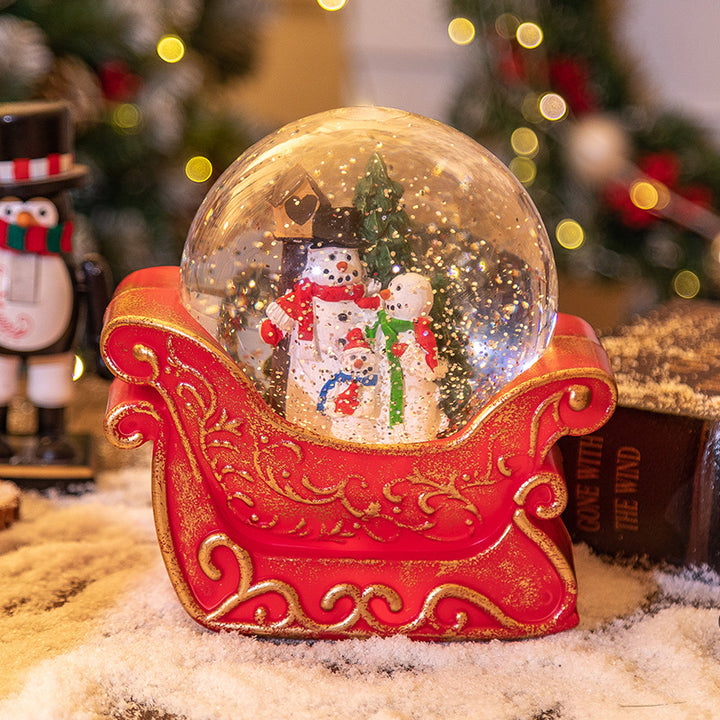 Musical Christmas Snow Globe