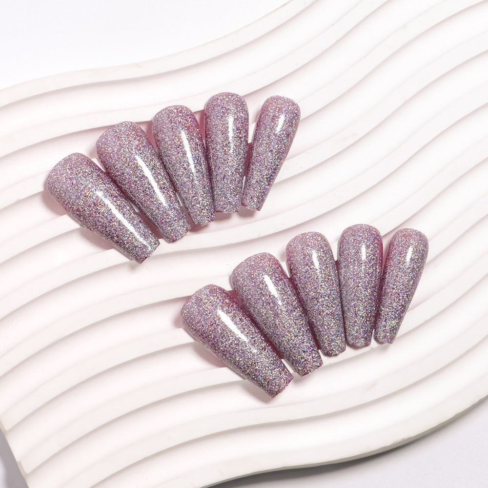 Glamorous Glittering Press-On Nail Tips Stornfield