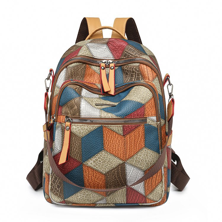 Versatile Multi-Functional Leather Backpack Stornfield