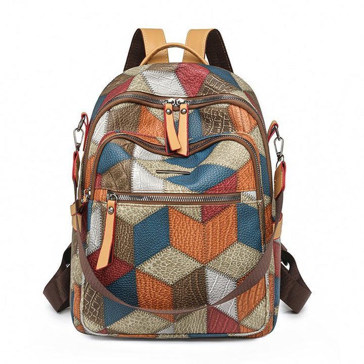 Versatile Multi-Functional Leather Backpack Stornfield