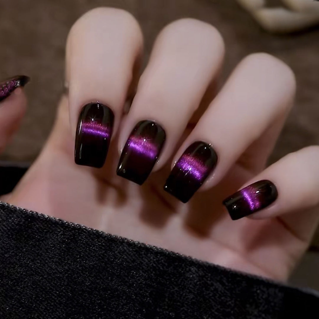 Ombre Glossy Press-On Nail Set