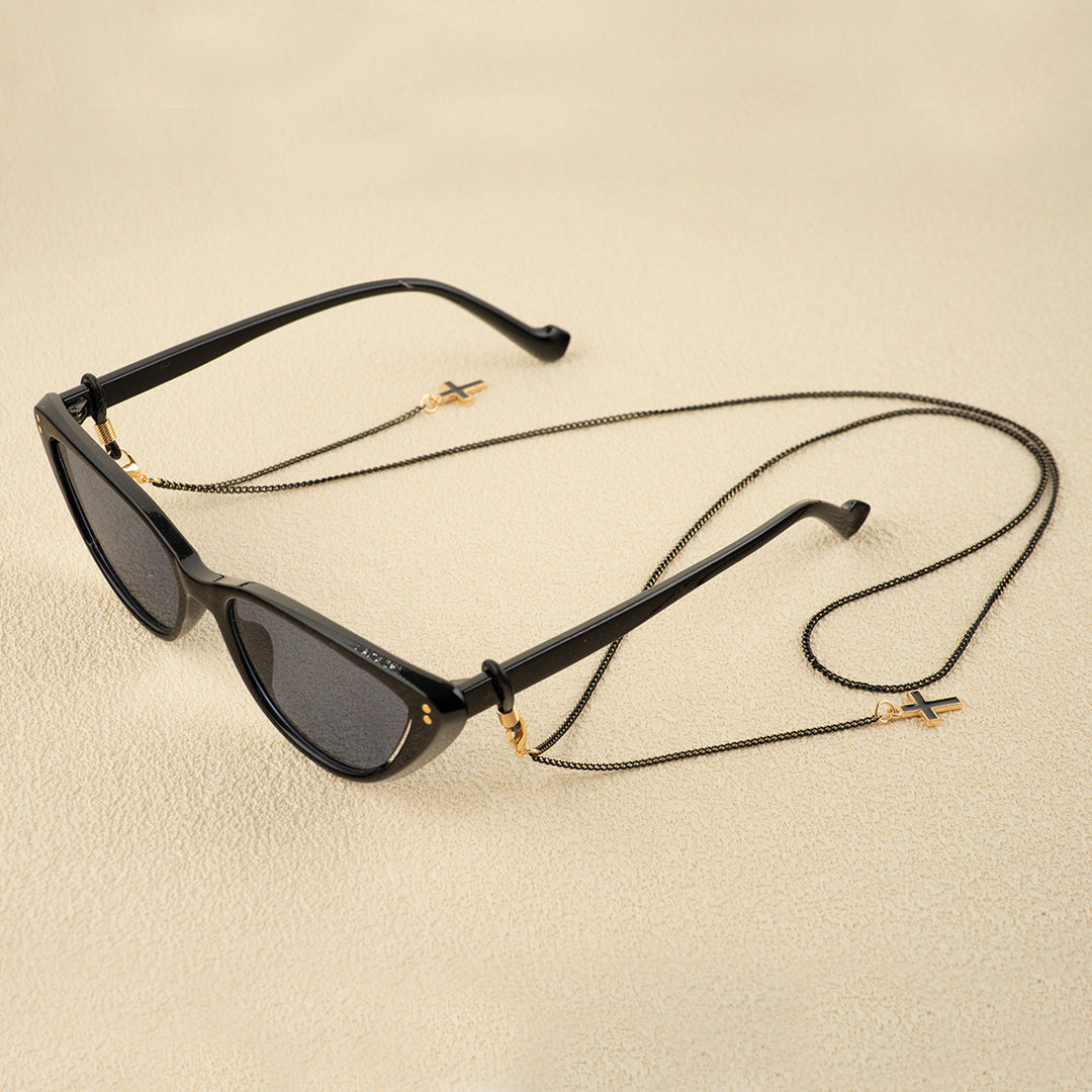 Stylish Beaded Cross Pendant Eyewear Chain Stornfield