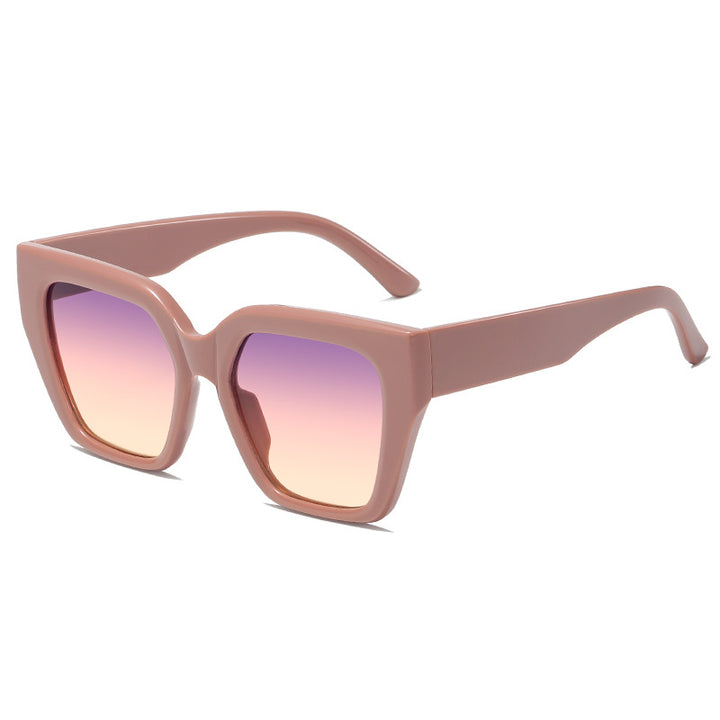 Women's Fashion Oversized Sunglasses with Animal Print Stornfield