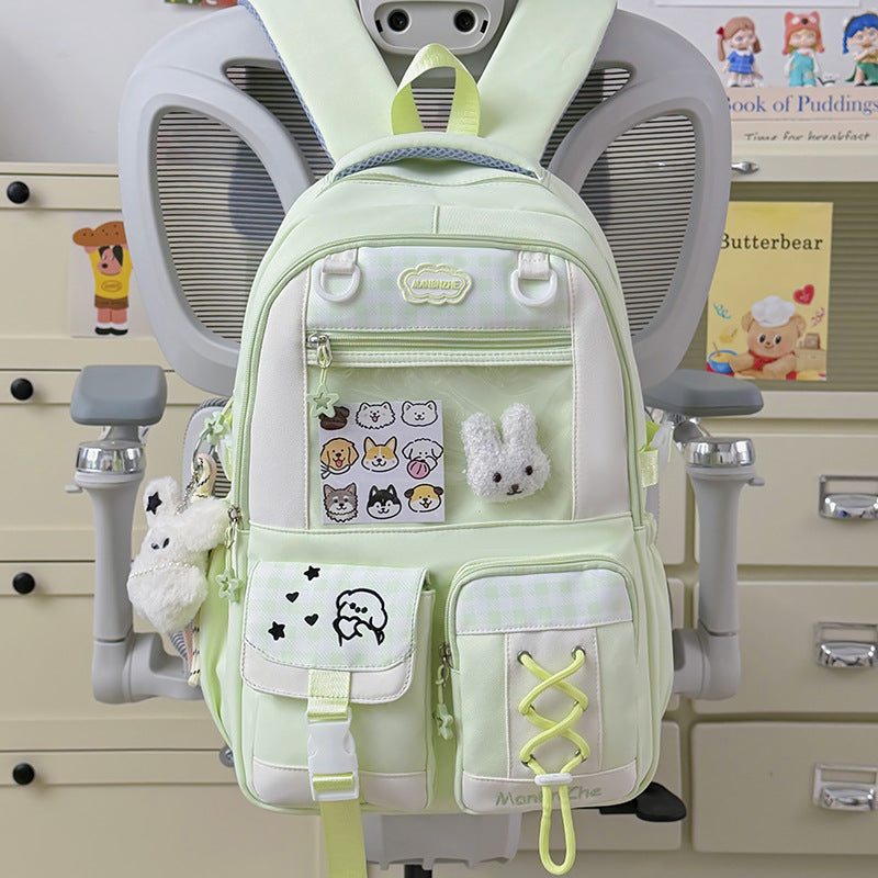 Cute Animal Print School Backpack Stornfield