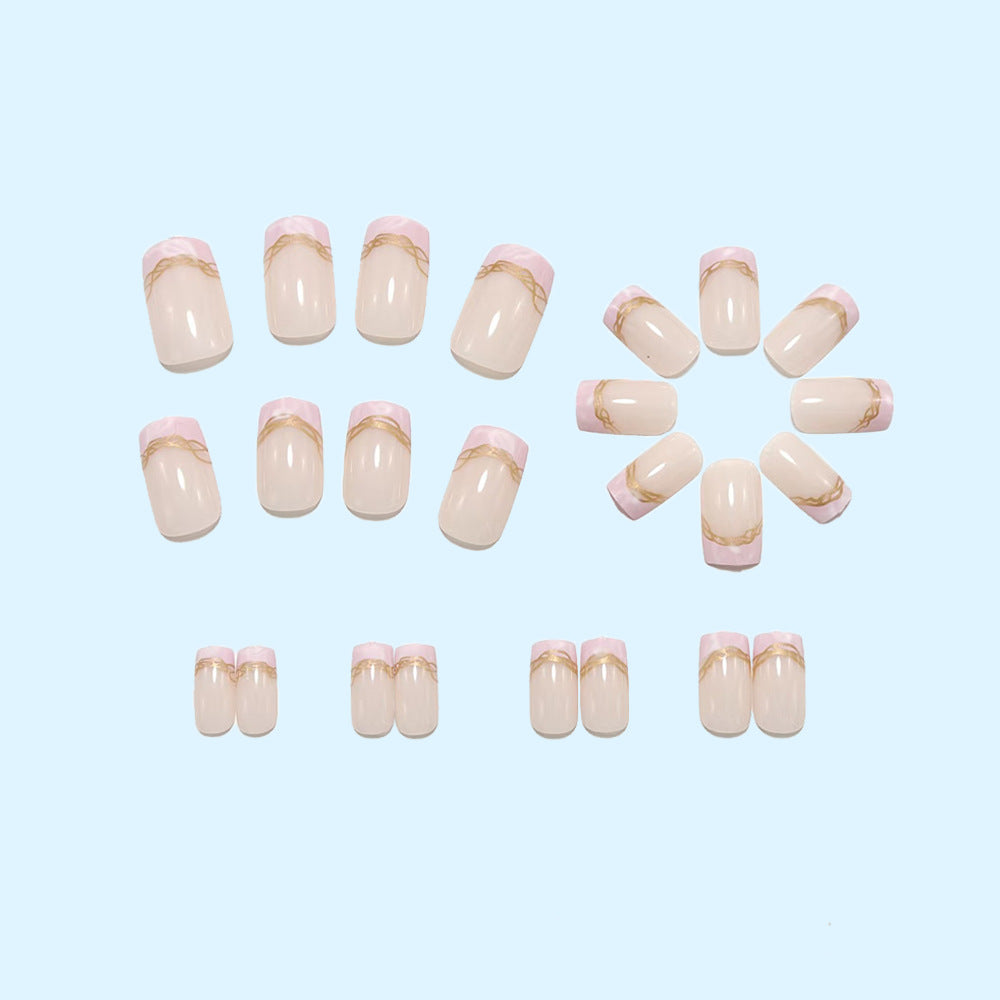 Luxury glamour design artificial nails Stornfield