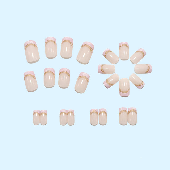 Luxury glamour design artificial nails Stornfield
