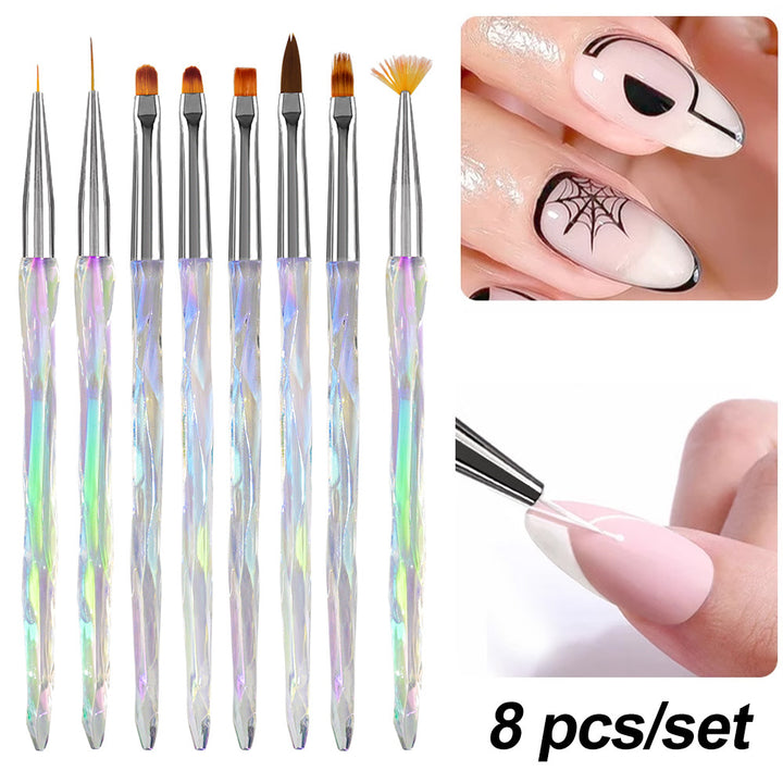 Premium Nail Art Detailing Brush Set Stornfield